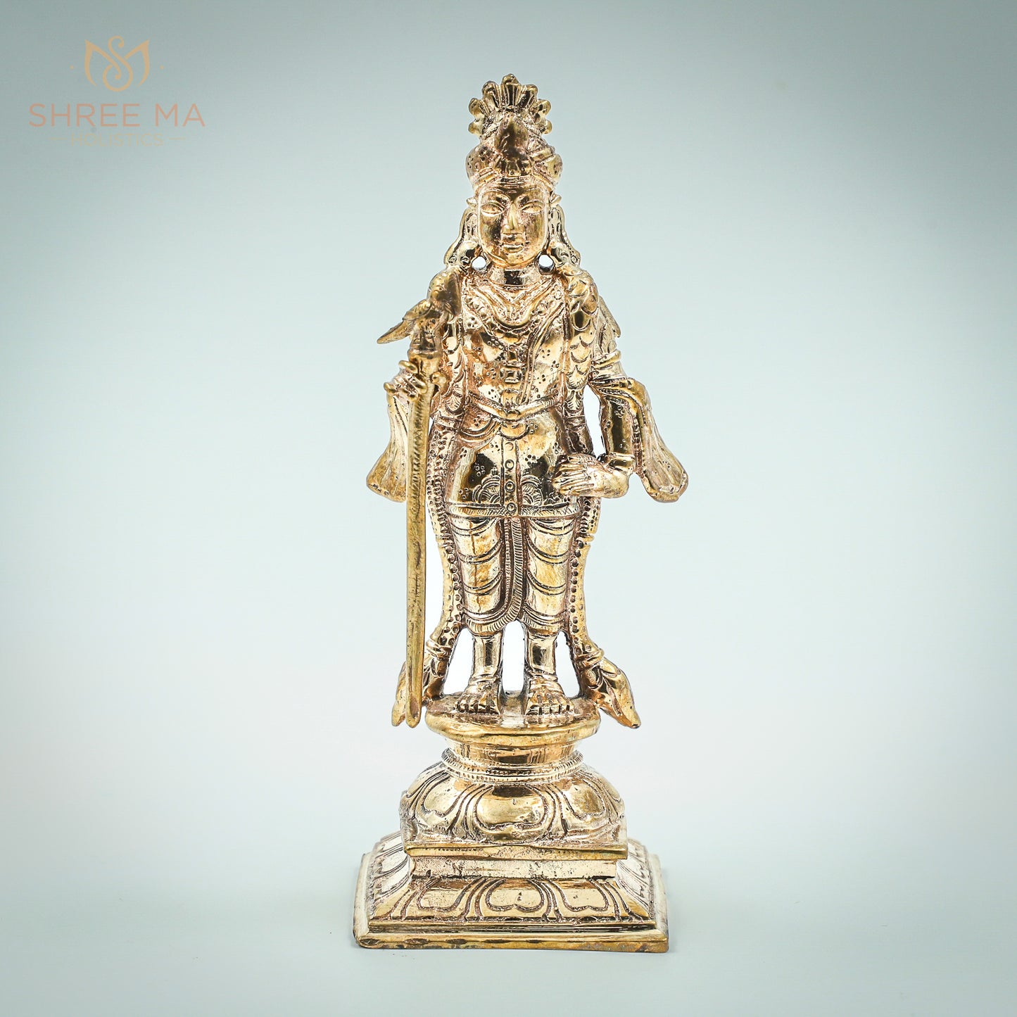 Murugan Karikeya 6" inches panchalogam Bronze Idol